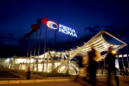 Le centre d'exposition Fiera di Roma