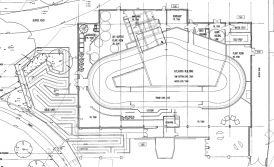 Plan de l'attraction qui a été soumis aux autorités en mai 2010