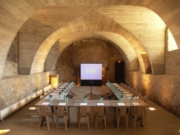 La Salle des Cuisines qui se trouve dans le Château.