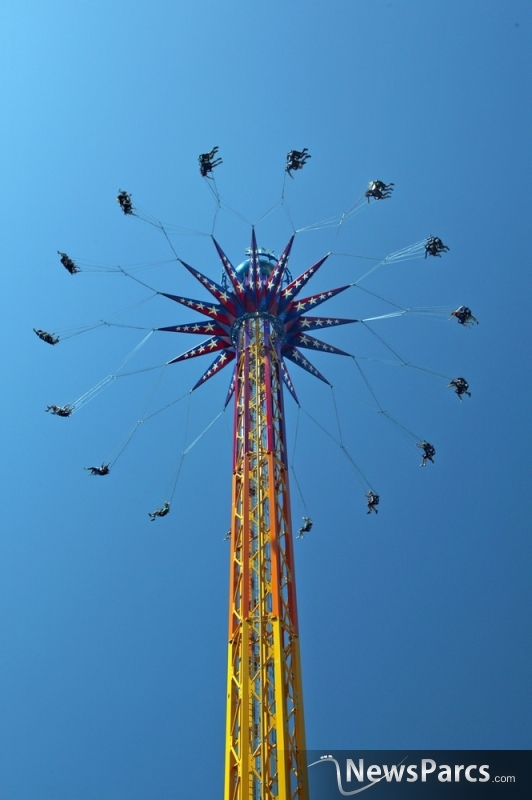 NewsParcs Six Flags Discovery Kingdom Opens SkyScreamer