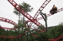 L'attraction s'intègre parfaitement au cadre du parc.