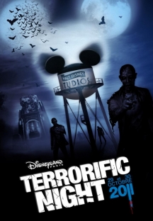 Terrorific Night 2011 Poster unveiled by Disneyland Paris