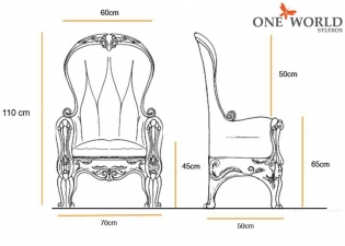 Details of the SXF chair produced for Vengeance.