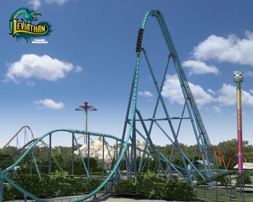 Leviathan will be 93.3 meters high and 1672 meters long.