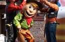 La mascotte de Bobbejaanland, Bobbie le cow-boy.