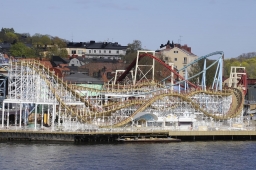 Twister at Gröna Lund (Sweden) is the first The Gravity Group rollercoaster build in Europe.