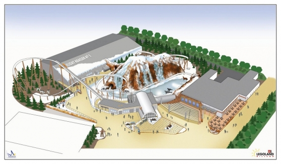 The 75 mill DKK investment in Polar Land will be the largest investment ever in LEGOLAND Billund’s history.
