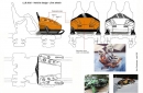 Design of the rollercoaster train, by Tom Christiansen