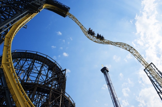 Le produit star actuellement est le SkyLoop (ici Ukko à Linnanmäki)