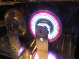La roue lumineuse LEd sera installée en 2012 sur Ukko et Freischütz