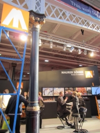 Le stand de Maurer Söhne à l'EAS 2011 de Londres