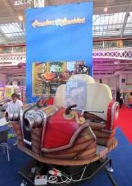 Preston & Barbieri also supplied a ride system for an interactive dark ride in Russia: Corsair's Revenge