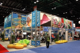 ProSlide booth at IAAPA Attractions Expo 2011