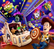 Concept-art de Toy Story Mania