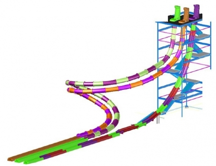 The ProSlide SuperLOOP Goes Indoors at Kalahari Resort