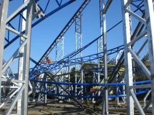 Le Family Coaster a été monté et testé à l'usine en décembre dernier.