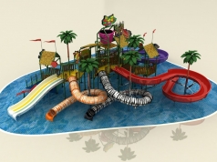 Tropical Paradise Aquatower (opening in summer 2012 @ Aqualand Cap d'Agde and Aqualand St Cyr Sur Mer