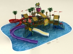 Tropical Paradise Aquatower (opening in summer 2012 @ Aqualand Cap d'Agde, Aqualand Bassin d'Arcachon and Aqualand St Cyr Sur Mer