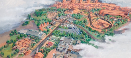 Cars Land will immerse visitors into the world of the Disney / Pixar blockbuster Cars