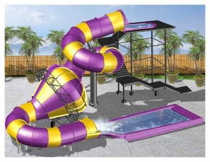 Elitch Gardens' water park will add a ProSlide Family Tantrum: Tube Drop