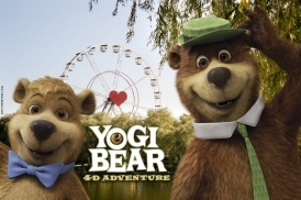 Bobbejaanland will also have a new 4-D movie experience with Yogi Bear.