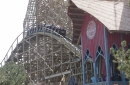 View of the station from the Icelandic themed area