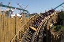 WODAN Timburcoaster offers a layout with tunnels, drops, banked turns, airtimes and speed all along