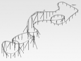 Gerstlauer Family Coaster 360 layout