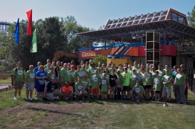 Participants at Cedar Point raised more than $26