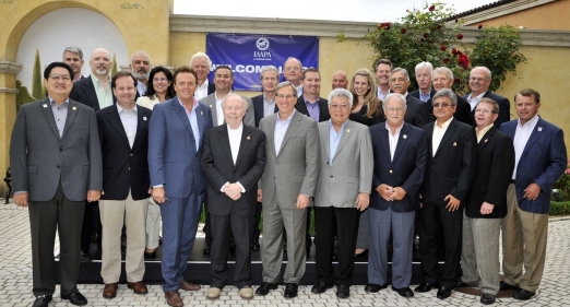 The 24 board members of IAAPA's board of directors