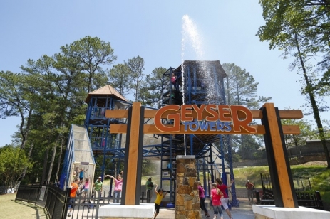 Stone Mountain's Geyser Towers showcases Prime Play's newest product