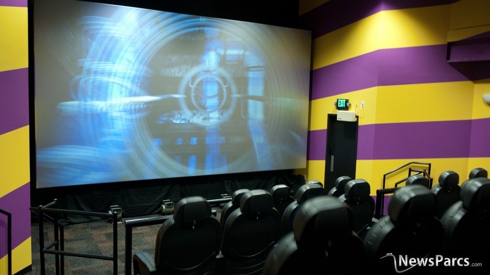 NewsParcs MediaMation installs a turnkey 4D motion effects theater at