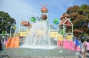 Polin a également fourni une structure de jeux aquatiques pour enfants...
