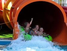 WhiteWater delivers world's first Family Constrictor at Waylon's Water World, USA