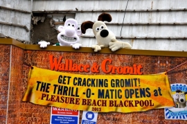 Blackpool Pleasure Beach to launch a Wallace & Gromit dark ride in 2013