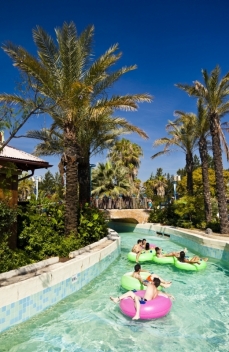 ... including 7 water slides, 2 children water playground, a wave pool or a lazy river