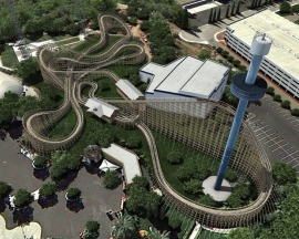 California's Great America to open a Great Coasters International wooden coaster in 2013 : Gold Striker