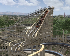 California's Great America ouvrira un wooden coaster de Great Coasters International en 2013: Gold Striker