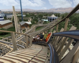 California's Great America to open a Great Coasters International wooden coaster in 2013 : Gold Striker