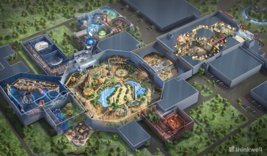 Thinkwell completes design of Jurassic Dream indoor theme park in Daqing, China