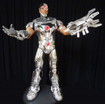 Cyborg is the most impressive animatronic created by Sally Corporation for their newest project Justice League