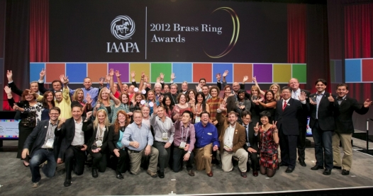 Photo de groupe des lauréats aux Brass Ring Awards