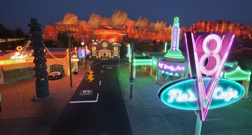 Strong growth at Disneyland Resort which benefitted from the opening of Cars Land at Disney California Adventure.