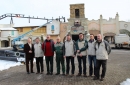 Photo d'une partie de l'équipe de Bellewaerde Park lors de la présentation du chantier le 24 janvier 2013.