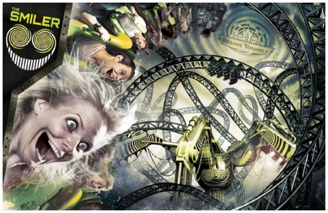 Alton Towers lève doucement le voile sur The Smiler, le plus gros investissement de son histoire.