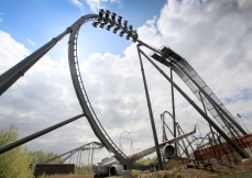 Three new installations opened in 2012, at Dollywood, Six Flags Great America and Thorpe Park. Photo: The Swarm at Thorpe Park.