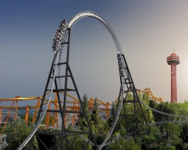 Six Flags Magic Mountain will open 'Full Throtle', the world's tallest and fastest Looping Coaster.