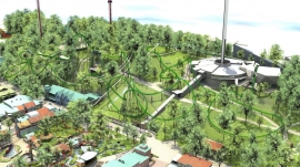 Ensuite, le parc ouvrira un multi launch coaster de MACK Rides avec 7 inversions.