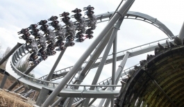 The group also has invested more than £92 million on existing estates (here at Thorpe Park, UK with The Swarm)