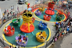 Zamperla reported the opening of the first model of its new Water Mania family interactive water ride at Luna Park Coney Island.